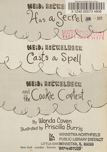 Heidi Heckelbeck 3 Books In 1!