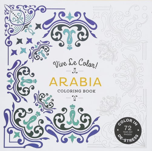 Vive le Color! Arabia (Adult Coloring Book)