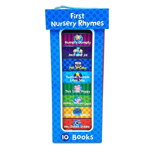 First Nursery Rhymes ( Ten Book Boxed Set)