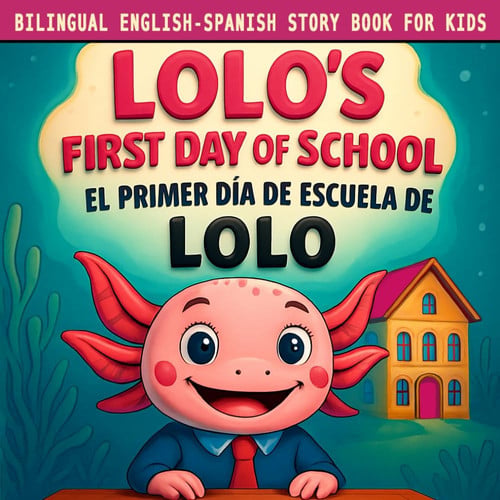 Bilingual English Spanish Story Book for Kids: Lolo's First Day of School / el Primer día de Escuela de Lolo
