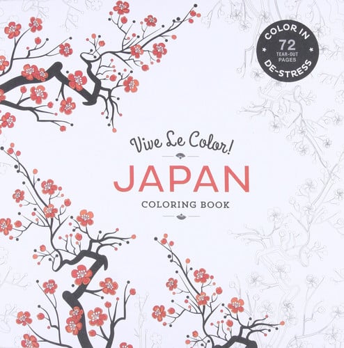 Vive le Color! Japan (Adult Coloring Book)