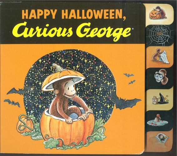 Happy Halloween, Curious George Tabbed Board Book
