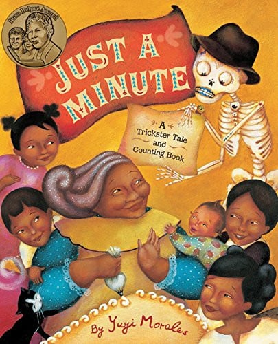 Just a Minute!: a trickster tale and counting book