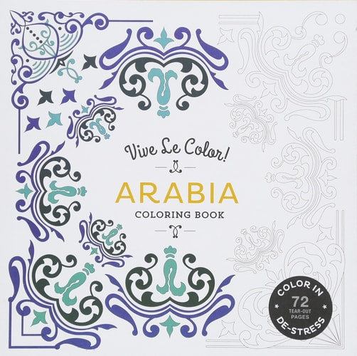 Vive le Color! Arabia (Adult Coloring Book)