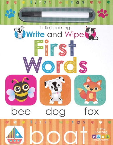 Write and Wipe First Words