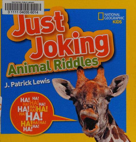 National Geographic Kids Just Joking Animal Riddles