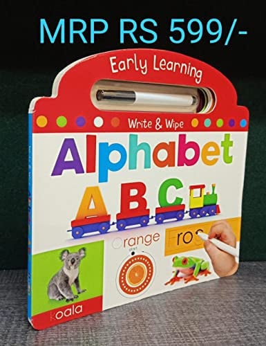 Write & Wipe Alphabet A B C