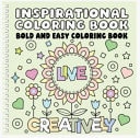 Inspirational Bold and Easy Coloring Book