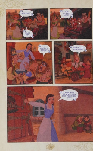Disney Beauty and the Beast Cinestory Comic