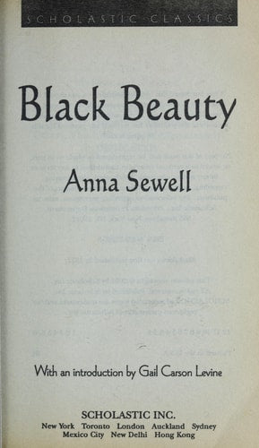 Scholastic Junior Classics: Black Beauty